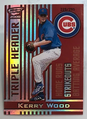 Revolution 2000 - Triple cabezal holográfico plateado - madera Kerry - #26 - NrMt Foto 1 de 4