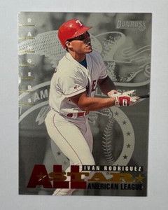 Ivan Rodriguez 1995 Donruss All-Stars American League INSERT #AL-2 Texas Rangers