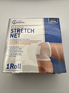 Care Science Elastic Stretch Net Hold Medium To Large Size 1 Roll - Picture 1 of 5