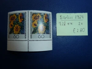 Berlin 1984, 100. Geburtstag von Karl Schmidt-Rottluff, Michel 728, ** - 2 x - Imagen 1 de 1