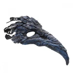 Long Nose Bird Devil Plague Doctor Raven Halloween Masquerade Mask [Blue] - Picture 1 of 6