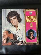 ENRICO MACIAS: un grand amour Philips 12" 2X Lp 33 RPM Import from France