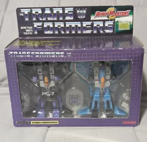 Transformers Robot Masters Skywarp ThunderCracker 2pack 100% EUC MIB G1 Rare - Picture 1 of 5