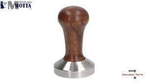 MOTTA Professional Barista Tamper Brown Wood Flat Base - 57mm - Picture 1 of 1