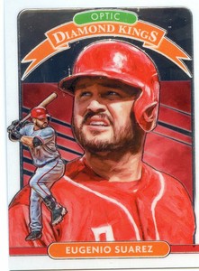 2020 PANINI DONRUSS OPTIC  DIAMOND KINGS INSERT EUGENIO SUAREZ NO. 4