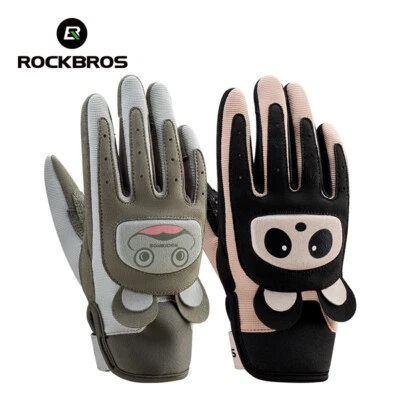 ROCKBROS Sports Gloves For Children Non-slip Shock Absorption Kid Cycling Gloves — 第 1/4 张图片