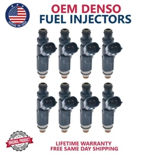 8X Denso Fuel Injectors Fits 2000-2004 Toyota Tundra Lexus V8 4.7L 23250-46080 - Bild 1 von 10