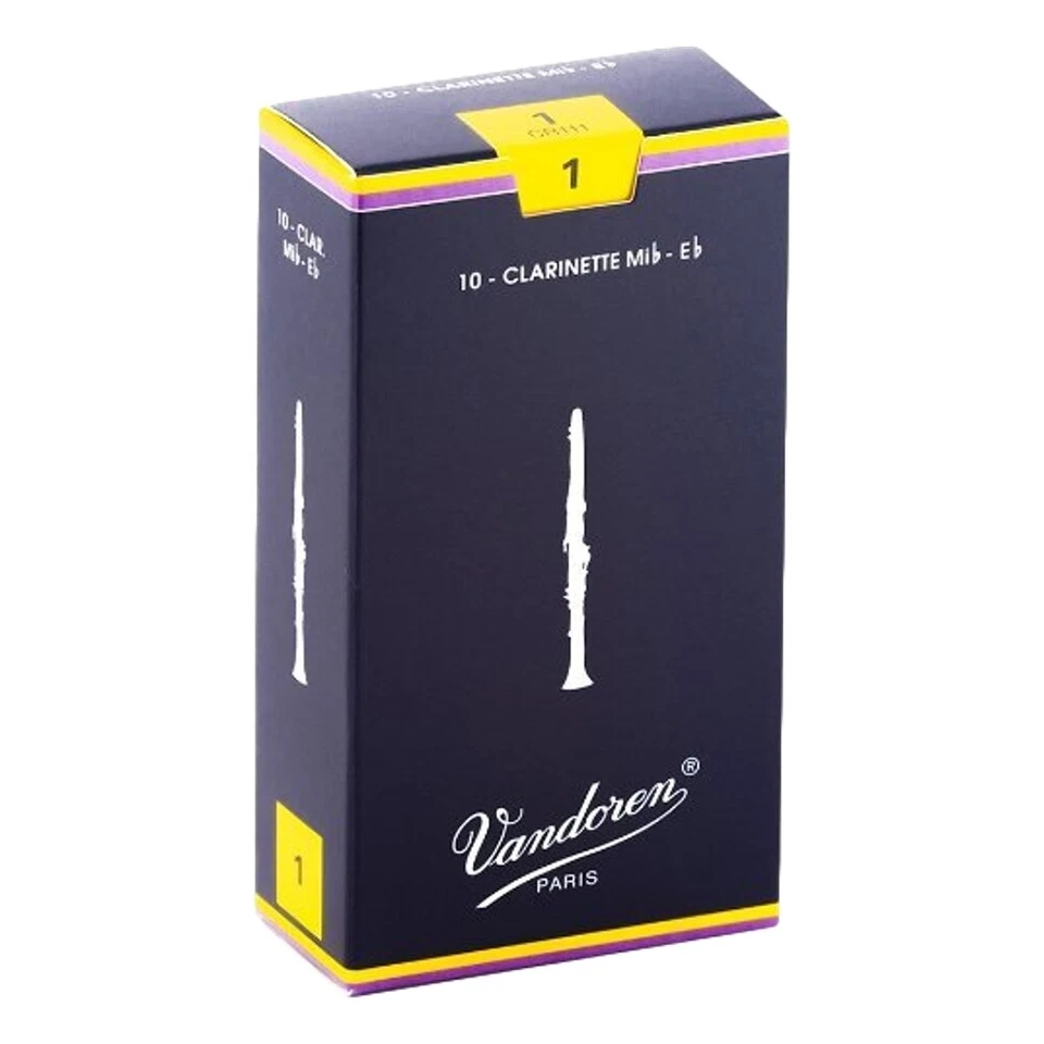 Vandoren E Flat Clarinet Reed Traditional Grade 1 Box of 10 - image 1 of 1