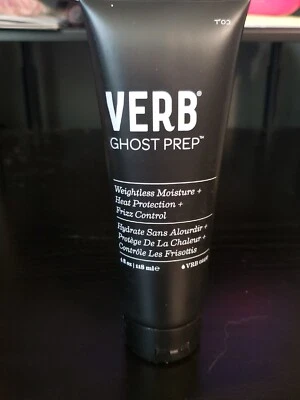 Humedad sin peso Verb Ghost Prep + protección contra el calor + control de frizz 4 oz/118 ml Foto 1 de 4