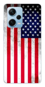 Coque en silicone imprimée compatible Xiaomi Redmi Note 12 Pro Plus Drapeau USA - Picture 1 of 3