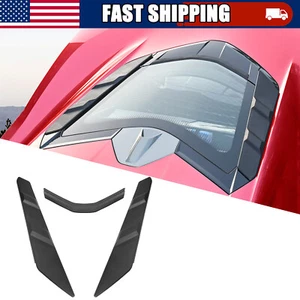 Car Wash Covers Rear Roof Dry Bay Vent Blocks For Corvette C8 Coupe 2020-2025 US - Imagen 1 de 13