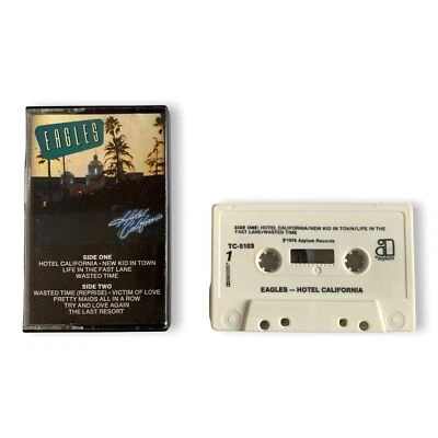 Eagles - Hotel California (1976) Cassette Tape Asylum Records EX - Image 1 of 3