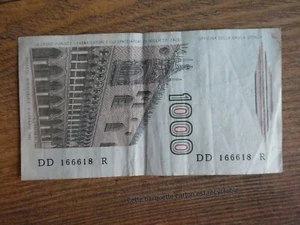 Billet 1000 LIRE , Italie 1982 - Picture 1 of 3