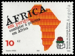 ANGOLA 1217 - Campaña de lucha contra la pobreza (pa49394) - Imagen 1 de 1