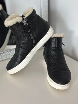 Botas deportivas Gentle Souls para mujer de piel de oveja y oveja genuinas talla 5,5 M Foto 1 de 4