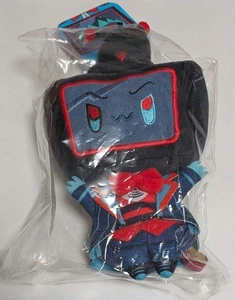 Hazbin Hotel Seduto Peluche Peluche Bambola Mascotte Vox Altezza 7,4 Pollici - Foto 1 di 5