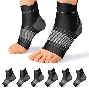 Plantar Fasciitis Sock (6 Pairs) for Men and Women, Compression Foot Sleeves ... - Picture 1 of 7