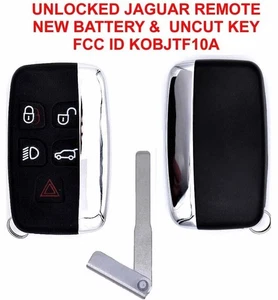 Desbloqueado Virgin OEM 2014-20 JAGUAR TIPO F LLAVE INTELIGENTE MANDO A DISTANCIA SIN LLAVE KOBJTF10A - Imagen 1 de 3