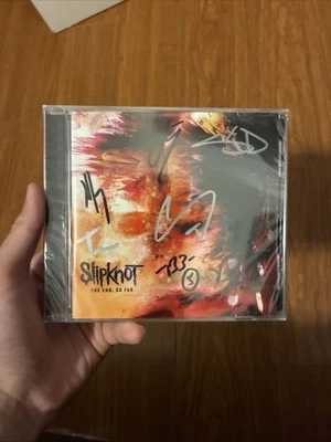 Slipknot The End, So Far CD Autographed Signed By 5 Members - Sealed - Image 1 of 3