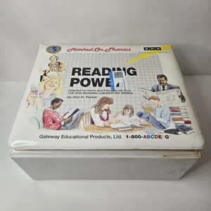 Vintage 1992 Hooked On Phonics Your Reading Power Complete Book Set & Cassettes - Bild 1 von 9