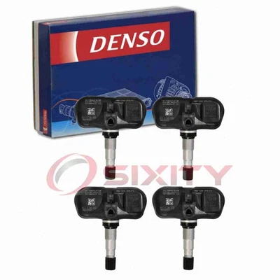 Sensores de sistema de monitoreo de presión de neumáticos Denso de 4 piezas para Acura RDX vx 2007-2012 Foto 1 de 4