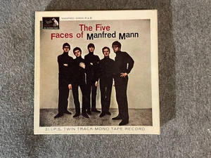 Manfred Mann Reel to Reel Tape - The Five Faces Of - 3 3/4 IPS Twin Track Mono - Picture 1 of 3