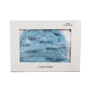 Calvin Klein Baby Boys Infant 4 Piece Layette Set Blue, 12-18 Months - Picture 1 of 2