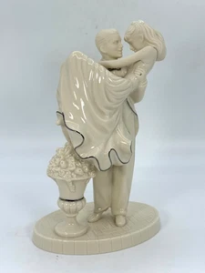 Lenox SWEPT AWAY Wedding Promises Collection Porcelain Figurine Bride and Groom - Picture 1 of 12