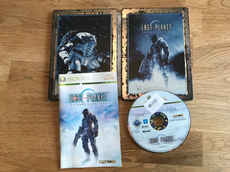Lost Planet Extreme Condition Steelbook  Xbox 360 With Manual no Artbook 1 disc - Image 1 of 1