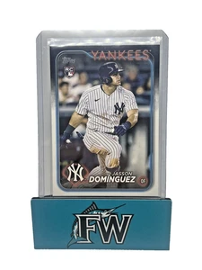 Tarjeta de novato 2024 Topps Serie 1 Jasson Dominguez RC #60 Yankees Nueva York - Imagen 1 de 2