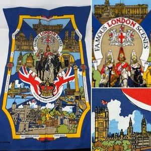 London Landmarks Plato de té Toalla de cocina Palacio de Buckingham Big Ben La Torre De Colección - Imagen 1 de 12