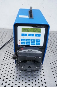 CHEMTEC SCILOG  VARIABLE SPEED PRECISION PERISTALTIC PUMP Tandom 1081 Head - Picture 1 of 7