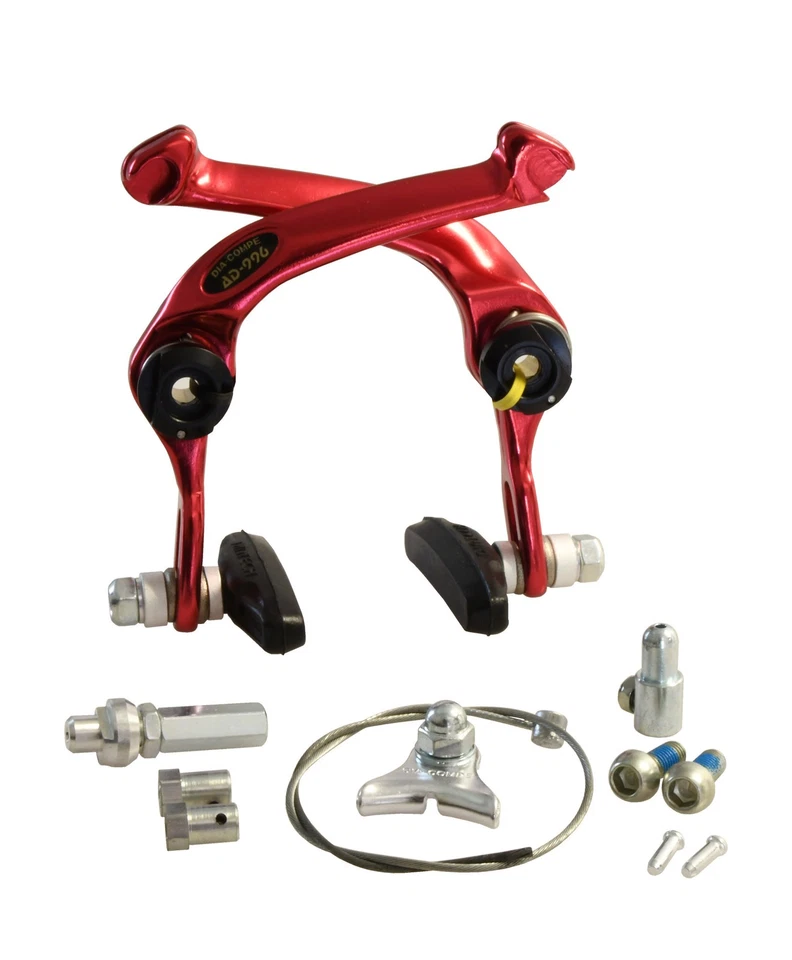 Dia-Compe AD-996 (aka Diatech Hombre) BMX U-brake brake caliper - RED - Image 1 of 1