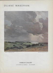 DUANE WAKEHAM Art Gallery 1979 Ad - Picture 1 of 1