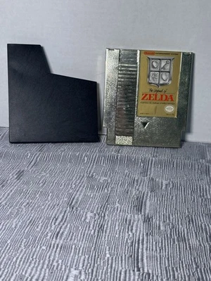 The Legend of Zelda Gold Cartridge (Nintendo NES Game, 1987) Authentic 3 Screw - Image 1 of 4