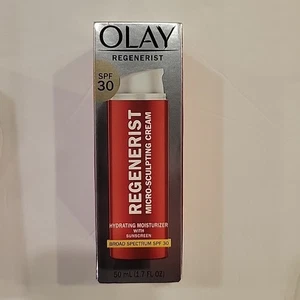 Olay Regenerist Micro Sculpting Cream with Sunscreen SPF 30 - 1.7oz Exp 11/2026 - Picture 1 of 3