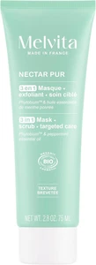 Melvita - Maschera Esfoliante 3 in 1 - Nectar Pur - Pelli Miste a Grasse - Textu - Foto 1 di 12