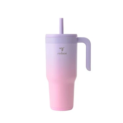 REDUCE Chiller 34oz Tumbler Spill-Proof W/Silicone Straw 34-Hour Cold Wildberry - Image 1 of 4