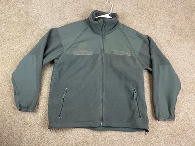 Vintage Rothco US Military Jacket Mens Large Cold Weather Fleece Foliage Green - Image 1 of 4