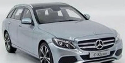 NOREV 183865 1/18 Mercedes Benz Classe C Modello T Argento Modellino Auto - Immagine 1 di 4