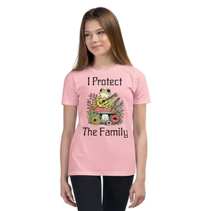 Maglietta manica corta I Protect The Family Swiftie Portland Frog Youth - Foto 1 di 4