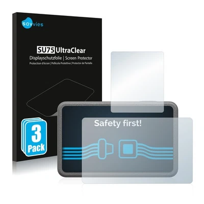 SAVVIES 6x Schutzfolie für DJI Osmo Action 3 Displayschutz klar