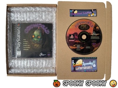 Oddworld Abe's Oddysee PS1 - NTSC-U/C USA VGC CIB with Reg - Tracked - Image 1 of 4