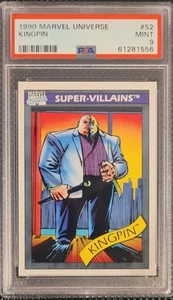 1990 MARVEL UNIVERSE #52 KINGPIN PSA 9 - Picture 1 of 2