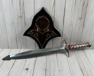 The Lord of The Rings Frodo’s Sword Sting Replica With Wall Hook Plaque - Picture 1 of 21