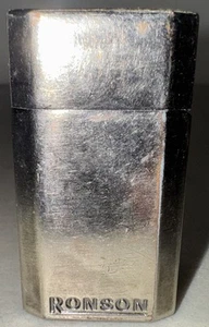 Ronson Jet Lite China Vintage Lighter Silver Tone AS/IS/UNTESTED - Picture 1 of 8