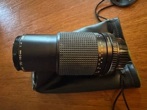 Minolta MD 75-150mm f/4.0 Zoomobjektiv mit Zubehörtasche Kamera Vintage funktioniert - Bild 1 von 8