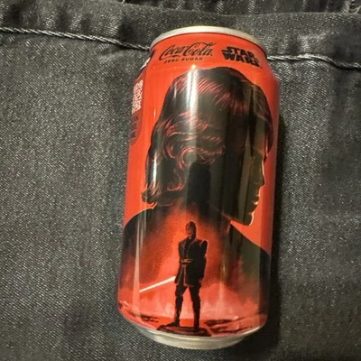 Coca Cola Star Wars Энакин Скайуокер 12 унций банка ограниченного тиража 2025 новый Бесплатная доставка - Изображение 1 из 4