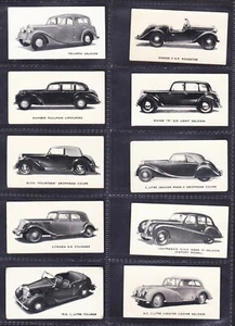 1949 KELLOGGS MOTOR CARS COL & B/W- COMPLETE YOUR SET, SELECT THE CARDS YOU NEED - Picture 1 of 156