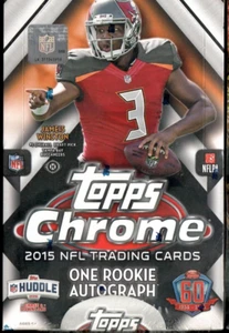 2015 Topps Chrome Football Hobby Box ROOKIE AUTO!! - Picture 1 of 1